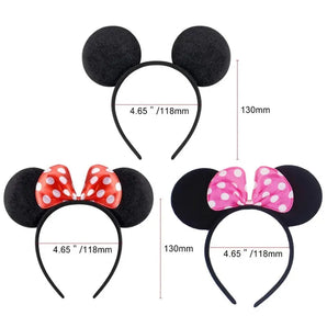 6Pcs Mickey Mouse Headband Set