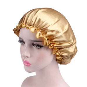 Satin Women Hair Care Bonnet Cap